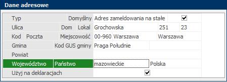 Mając uruchomione okno Pracownicy (z menu głównego Kartoteki Pracownicy) kliknij w na dole okna. 2. Pojawi się okno Dane kontaktu będące kartoteką pracownika.