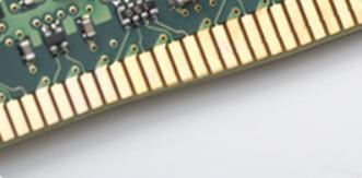 Położenie kluczowego wycięcia Kluczowe wycięcie na module DDR4 znajduje się w innym miejscu niż na module DDR3.