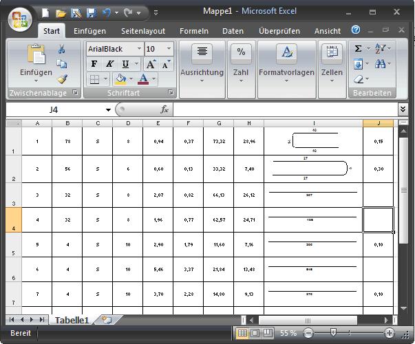 wymiarami w mm w wykładniku są wyświetlane w wyeksportowanym pliku Excel Eksport do 3D PDF oraz DWF: Usprawniony eksport PDF dla