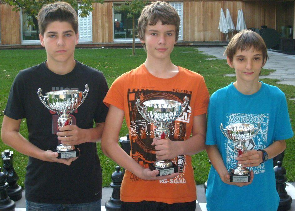 Kategorie U14: Zweiter (links): Fabian Hubacher,
