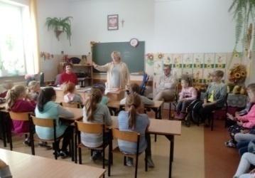Społeczność Szkoły Podstawowej spotkała się z niezwykłą