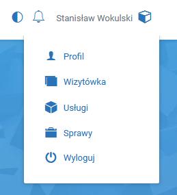 Profil edycja danych użytkownika Wizytówka edycja informacji o firmie.