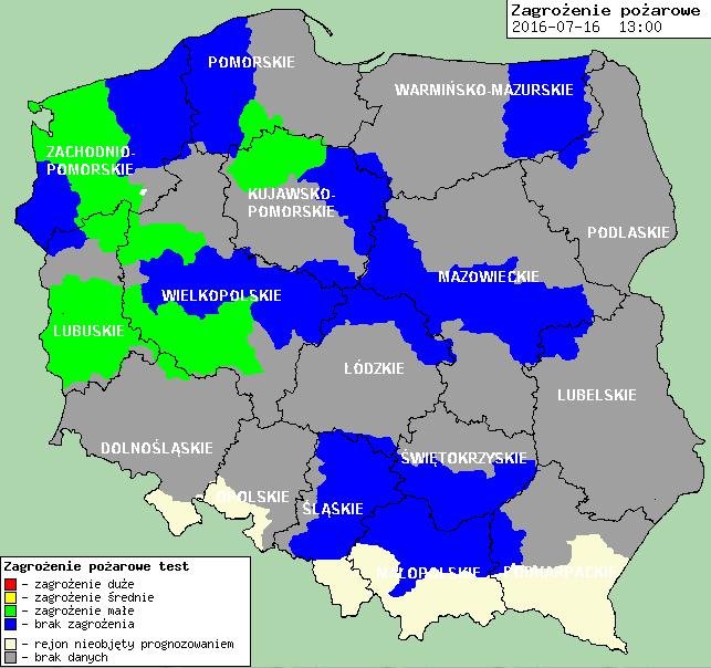 Zagrożenie pożarowe w