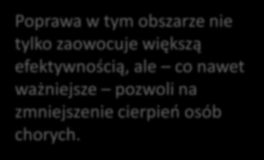 Podejmowanie decyzji diagnostycznych Analiza badania jakościowego EPP wyraźnie wskazuje na to, że szybkość i jakość podejmowania decyzji diagnostycznych są określane jako