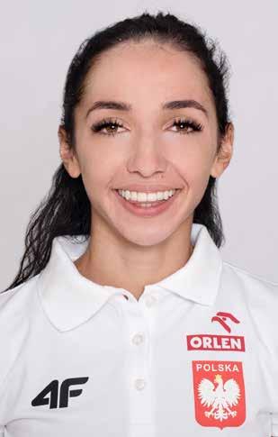 Sylwetki zawodniczek SOFIA ENNAOUI 1500 m Urodzona/born: 30.8.1995 AZS UMCS Lublin Trener/coach: Wojciech Szymaniak Rek. życ./pb: 4:01.00 (2016) w sezonie 2019/SB: 4:04.06 (Londyn) 2. EC (2018); 1.