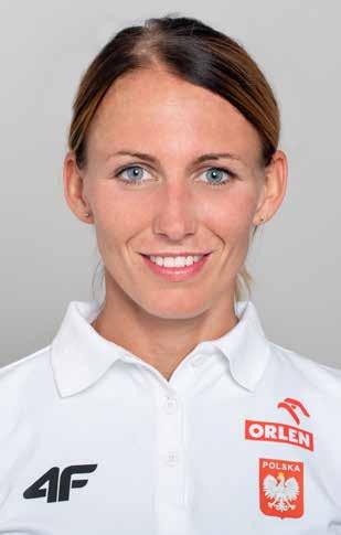 Sylwetki zawodniczek PAULINA KACZYŃSKA 5000 m Urodzona/born: 24.7.1991 Pomorze Stargard Trener/coach: Zbigniew Krzysiek Rek. życ./pb: 15:29.67 (2018) w sezonie 2019/SB: 15:35.76 (Goleniów) 4.