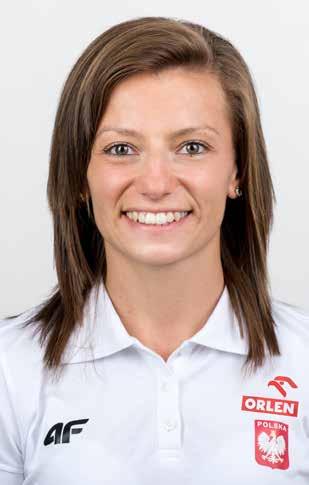Sylwetki zawodniczek JOANNA LINKIEWICZ 400 m pł/400 m H Urodzona/born: 2.5.1990 AZS AWF Wrocław Trener/coach: Marek Rożej Rek. życ./pb: 55.25 (2016) w sezonie 2019/SB: 55.57 (Gliwice) 2. EC (2016); 3.