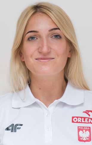 59 (Chorzów) KATARZYNA SOKÓLSKA 4x100 m Urodzona/born: 23.8.1993 Zawisza Bydgoszcz Trener/coach: Jacek Lewandowski Rek. życ./pb: 11.53 (2019) w sezonie 2019/SB: 11.53 (Łódź) 4.