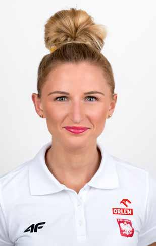 Sylwetki zawodniczek PIA SKRZYSZOWSKA 4x100 m Urodzona/born: 20.4.2001 AZS AWF Warszawa Trener/coach: Jarosław Skrzyszowski Rek. życ./pb: 11.60 (2019) w sezonie 2019/SB: 11.60 (Warszawa) 2.