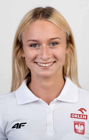 Sylwetki zawodniczek KAMILA PRZYBYŁA Skok o tyczce/pole vault Urodzona/born: 3.5.1996 Zawisza Bydgoszcz Trener/coach: Krzysztof Przybyła Rek. życ./pb: 4.40 (2017) w sezonie 2019/SB: 4.
