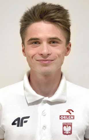 Sylwetki zawodników PATRYK KOZŁOWSKI 3000 m Urodzony/born: 10.11.1998 RLTL ZTE Radom Trener/coach: Leszek Trzos Rek. życ.