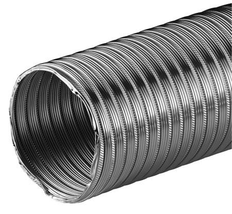 SYSTEMY WENTYLACYJNE V ALUMINIOWE RURY ELASTYCZNE 3 METRY AF80 Ø80 14,30 AF90 Ø90 15,80 AF100 Ø100 16,90 AF110 Ø110 19,00 AF115 Ø115 19,60 AF120 Ø120