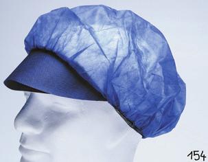 polipropylen, ga 16 g Disposable cap with or without peak,