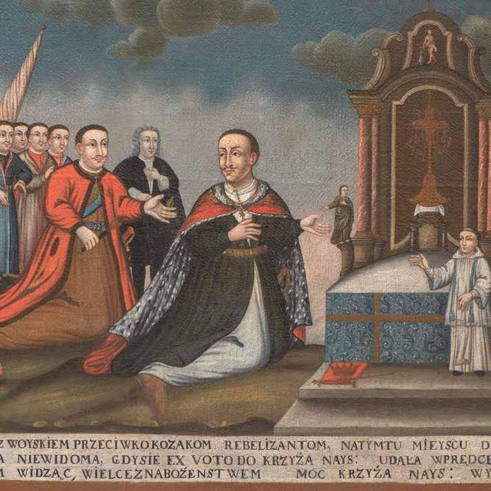 11 2. Kaplica Pszonków, św. Tomasza z Akwinu Jest to konstrukcja zbudowana na rzucie prostokąta ze sklepieniem nieckowym (kopulastym), ozdobiona narożnymi pilastrami. Została ufundowana w 1643 r.