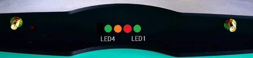 2. Podstawowe operacje i ustawienia 2.1. Diody LED (lampy) LED1 (zielony): Wyświetla status RTCM.