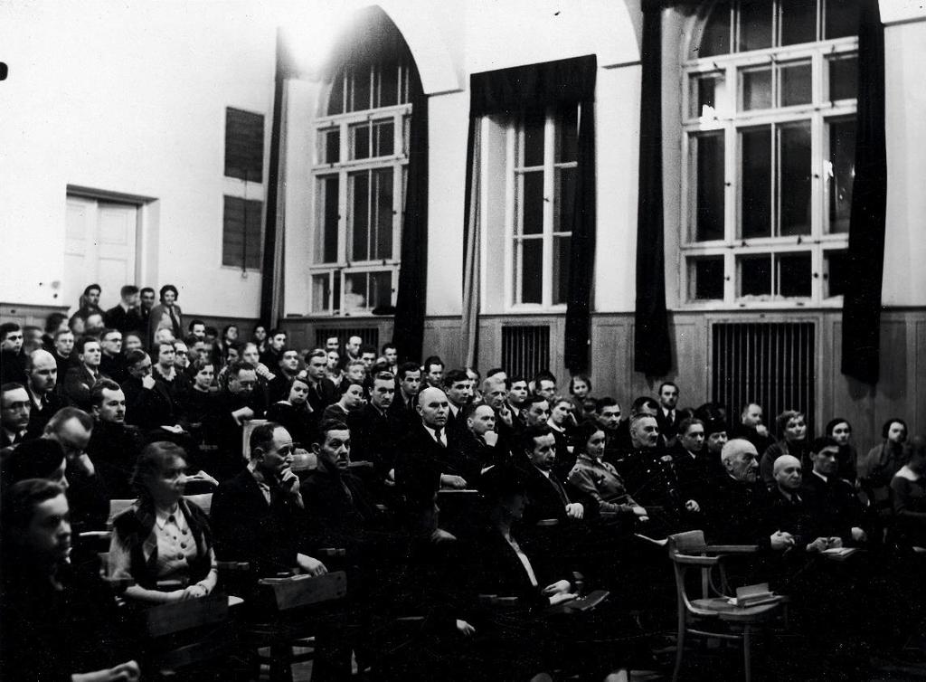 Fot. Kurs alkohologii w Państwowym Zakładzie Higieny (1937)