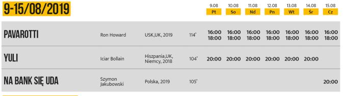 KINO LOT w Jeleniej Górze ZAPRASZA www.