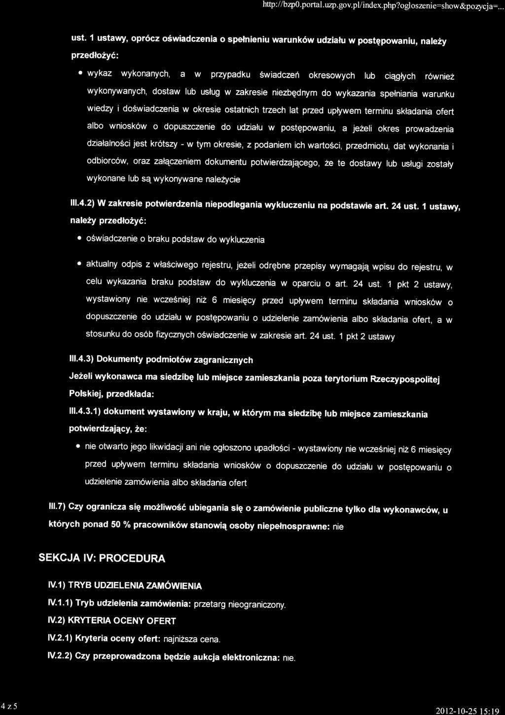 h@: I lbry}.port2l.tr4r.gov.pl/index.php?ogloszenie:show&po4rcj a:... ust.