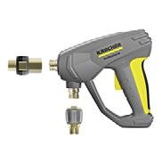 0 Pistolet Easy press zapewnia bezwysiłkowe naciskanie spustu (patent Kärcher) Pistolet Easy Press 5 4.775-463.