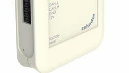 jednostka wentylacyjna, ComfoSense C lub ComfoSwitch C), obejmujące zasilanie +12V DC jednostki wentylacyjnej. 4 2 Wyzerowanie do ustawień fabrycznych w celu uruchomienia ustawień fabrycznych.