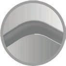 SELECT THE FINISHING OF THE RIM Take care of the details matching the rim of a glass sheet to your kitchen equipment, for