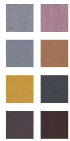 SYNERGY by Camira - standard colours Composition: 95% wool, 5% polyamide / Weight: