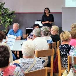 Aglomeracji Kalisko-Ostrowskiej. Zainteresowanie warsztatami przerosło oczekiwania organizatorów ponieważ wzięło w nich udział 43 seniorów (pomimo że w projekcie założono 20 uczestników).