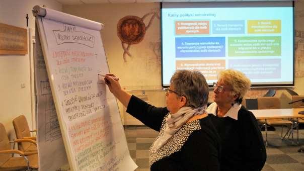 59 Następnie spośród 7 ram polityki senioralnej, opracowanych przez WHO (Światową Organizację Zdrowia) wybrano kwestie najbardziej istotne dla seniorów z punktu widzenia mieszkańca Gminy Pobiedziska.