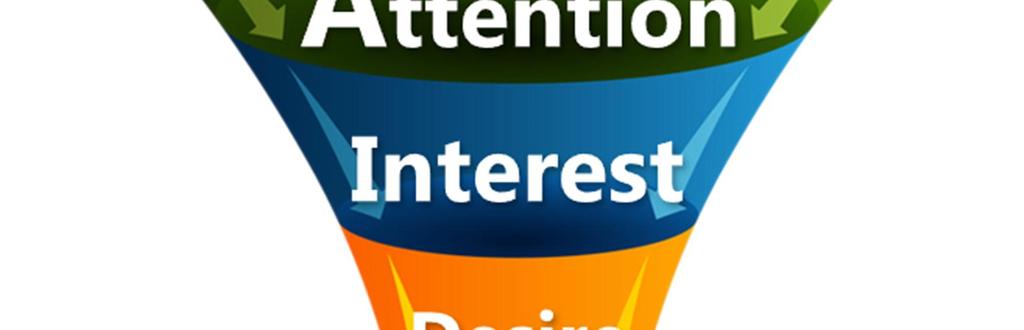 Pierwsze litery ze skrótu AIDA, oznaczają jednocześnie: A attention przykucie uwagi