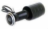 (typu wizjer do drzwi), zasilanie 12V KAMERY IP Kamera kopułkowa wewnętrzna 2MP, obudowa plastikowa, MOS 1/2,8'' Sony IMX322, obiektyw 2,8-12mm, 1920*1080(30kl/s), DNR, DWDR, BL, Onvif, PoE, IR