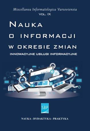 34 ISBN 9788375458619 Stron 564 34. Magdalena Paul Wpływ społeczny bibliotek publicznych.
