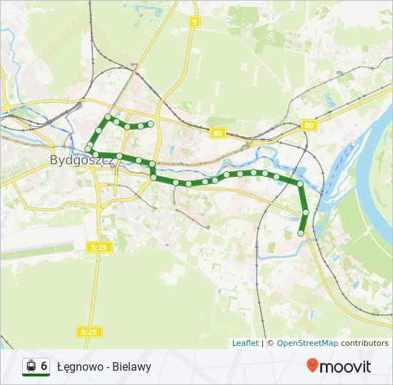 Kierunek: Bielawy - Peron 1 Łęgnowo 25 przystanków Bielawy - Peron 1 81 Ulica Jana Karola Chodkiewicza, Bydgoszcz Chodkiewicza - Lelewela 59 Ulica Jana Karola Chodkiewicza, Bydgoszcz Ukw 2 Ulica