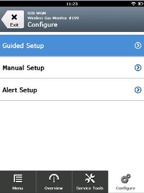 5. Na ekranie Configure (Konfiguracja) wybrać opcję Guided Setup (Kreator