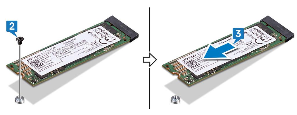 Procedura 1 Odszukaj dysk SSD/pamięć Intel Optane na płycie systemowej.