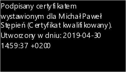 procedury wyboru firmy audytorskiej, firma audytorska oraz członkowie zespołu wykonującego badanie skonsolidowanego sprawozdania finansowego za 2018 rok spełniali warunki do sporządzenia bezstronnego
