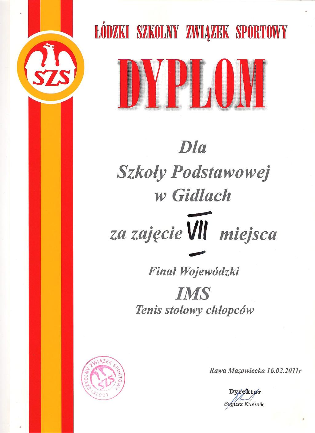 6.0.0. Raie Mazoieckiej odbyły Białej tenisie chłopcó. Wojeództa Łódzkiego z zajęli nich drużynami 0 stołoym drużyn.
