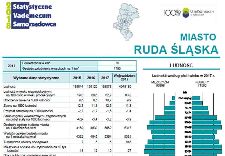 Co roku Główny Urząd Statystyczny opracowuje w ramach Statystycznego Vademecum Samorządowca portrety jst. Jest to cykliczne wydawnictwo, które pokazuje podstawowe dane społeczno-demograficzne.