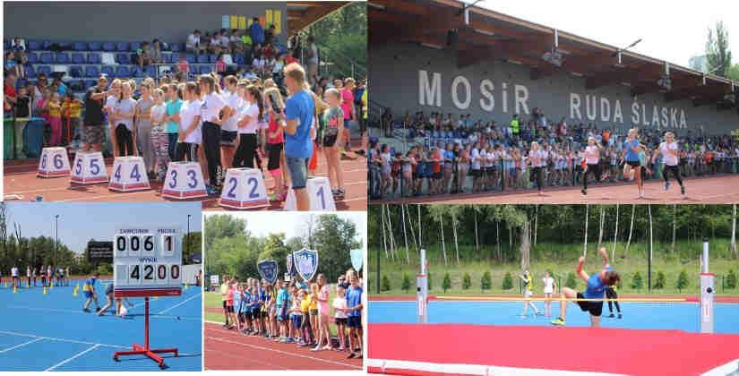 kulą (dz. 2 kg.,ch. 3 kg), rzut p. palant., sztafeta 8x50m (mieszana 4 dz.+4 chł.) młodzicy - r. 2003 i 2004 (mł. K i M) 100m, 300m, 600mK, 1000mM, skok w dal, skok wzwyż, p.kulą (dz.3kg., ch.