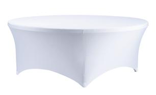prostokątny 180x76cm Pokrowiec na stół prostokątny 200x90cm biały HIT