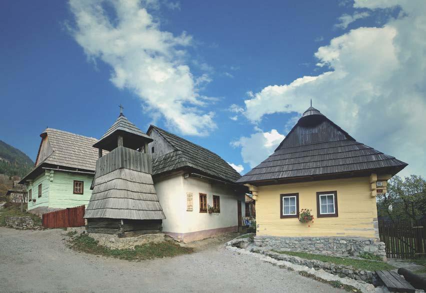 Vlkolínec Zabytki pod znakiem UNESCO Najcenniejsze skarby słowackiej historii ze względu na swoją unikatowość zostały wpisane na