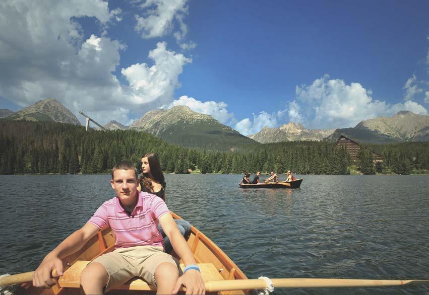 Wypoczynek i zabawa nad wodą Štrbské pleso Vysoké Tatry Váh Woda to jeden z największych skarbów Słowacji.
