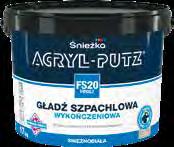 zewnątrz (1,08 zł/kg) 20 79 28 49 DOLINA NIDY GIPS SZPACHLOWY F 15 kg; do