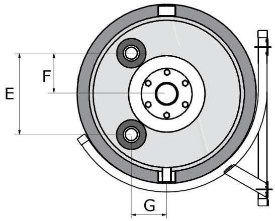 temperatura pracy C 80 Wymiary anody mm ø21x165 ø21x280 Minimalna odległość do wymiany anody * mm 200 320 Masa kg 20 23 27 30,5 *-