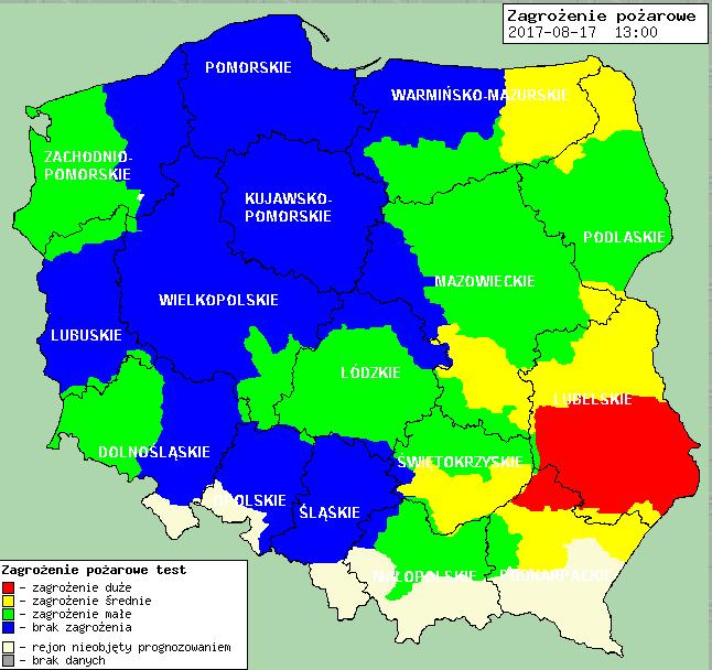 pogody dla Polski na
