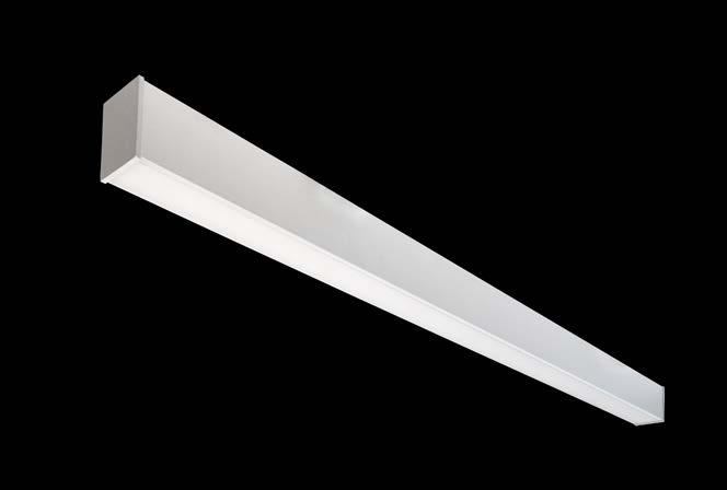 X-LINE SLIM LED tunable white 44 E Minimalistyczny i uniwersalny design Profil wykonany z aluminium Oprawa dostępna w różnych wariantach długości profilu Możliwość wykonania oprawy o rozsyle światła