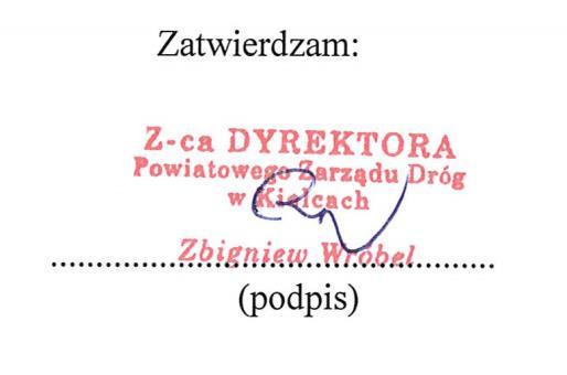 Nr sprawy: PZD.26.5.2019 ZAMAWIAJĄCY (ODBIORCA): POWIATOWY ZARZĄD DRÓG W KIELCACH 25-211 Kielce, ul. Wrzosowa 44 telefon: (041) 200-17-48, tel./fax: (041) 344-51-45 www.pzdkielce.