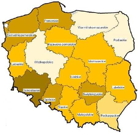 Rycina nr 5 Struktura towarowej produkcji rolniczej w 28 r.