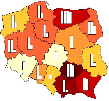 Efekty rzeczowe uzyskane w wyniku przekazania do uŝytku inwestycji w 28 r.