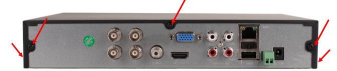INSTALACJA DYSKU HDD Urządzenie obsługuje dyski HDD 3,5 /2,5 cala do 6