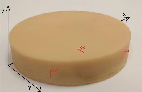 Badanie jakości wydruku elementów wykonanych techniką DLP przy wykorzystaniu tomografii 103 2.